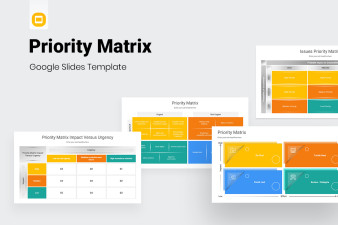 Priority Matrix Google Slides Presentation Template